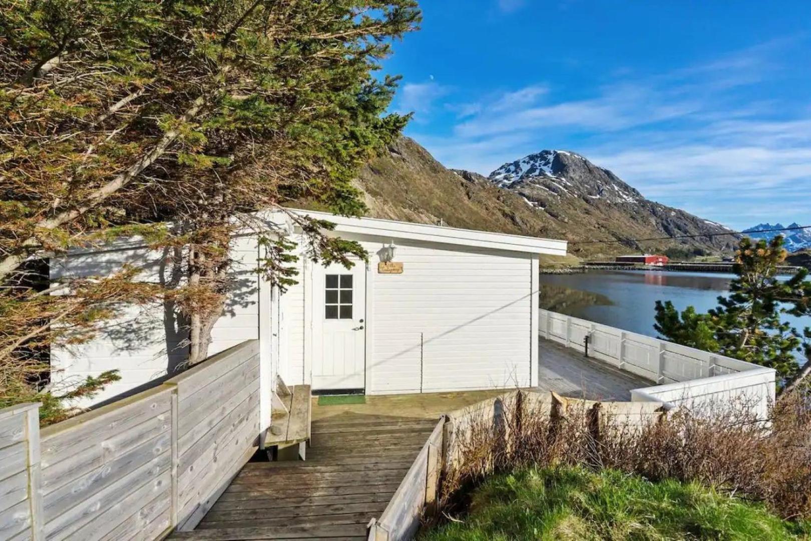 Panoramic Seaview Cabin For Two Persons By The Sea Hovdan Exteriér fotografie